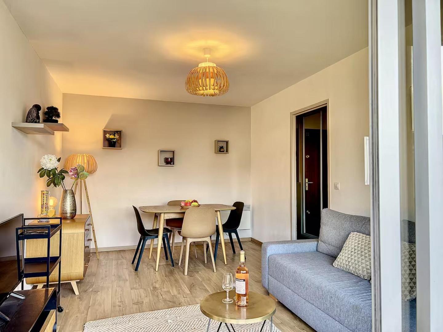 Cosy T2 Terrasse Sud - Centre Deauville Et Hippodrome Экстерьер фото